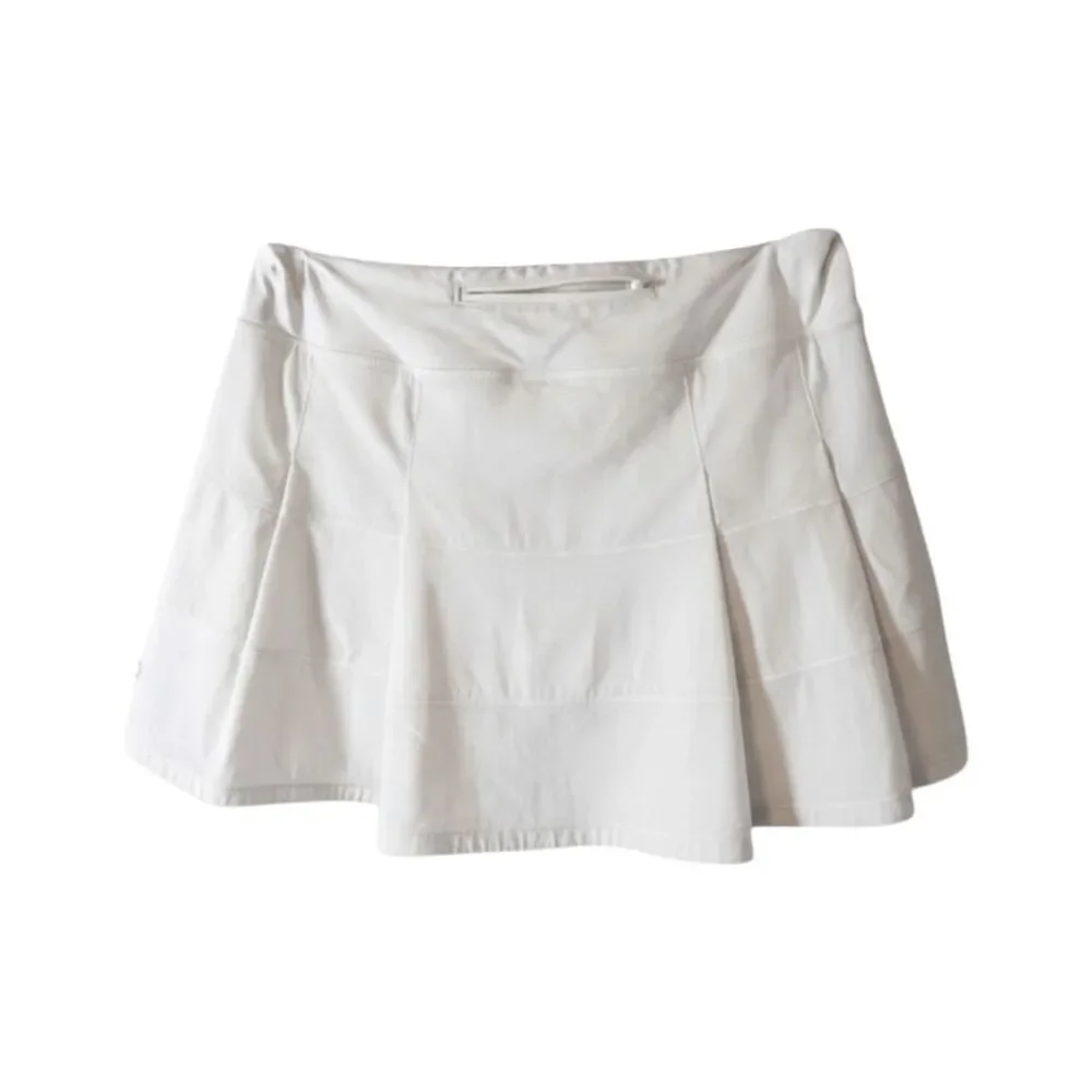LULULEMON ATHLETICA Pace Rival Skirt In White Size 8